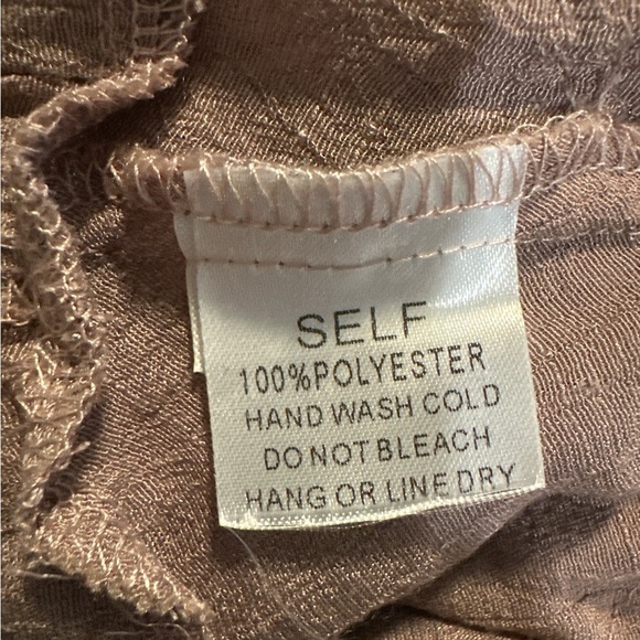 RUFFLE LAYERING CAMI SHIRT EXTENDER SLIP IN MAUVE - Picture 2 of 7